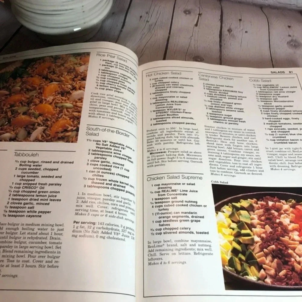 Vintage 1989 GREAT AMERICAN BRAND NAMES RECIPES cookbook cottagecore homestead
